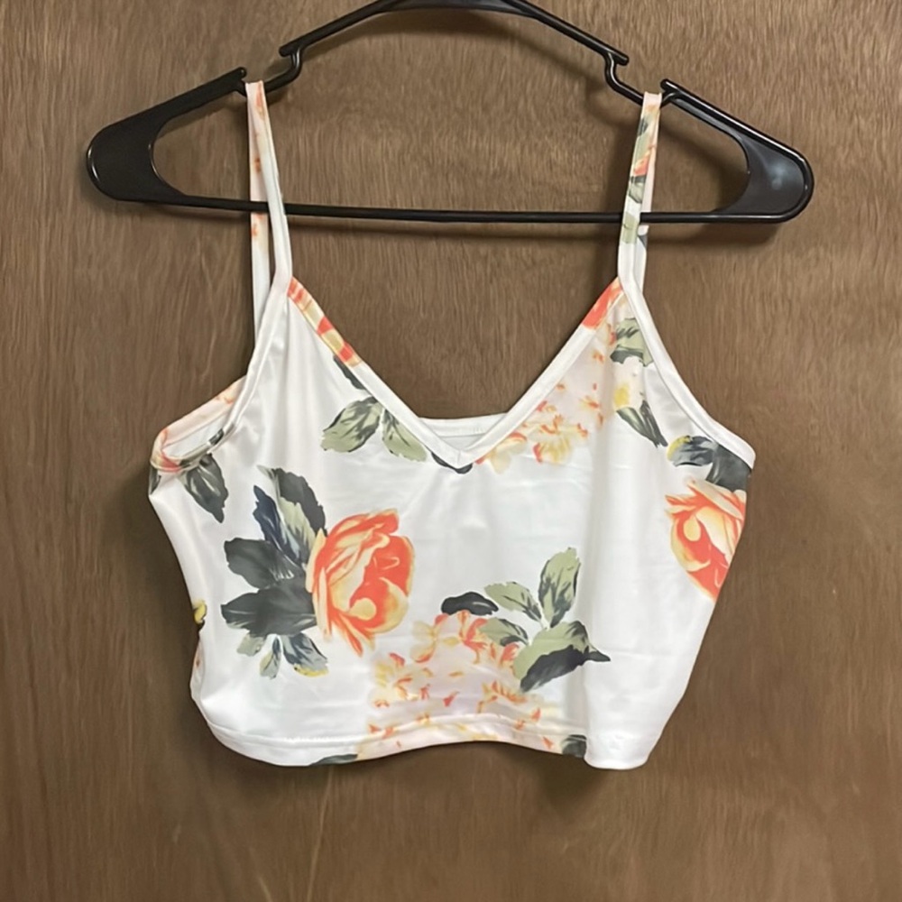Shein Tank Top Bralette Crop Large